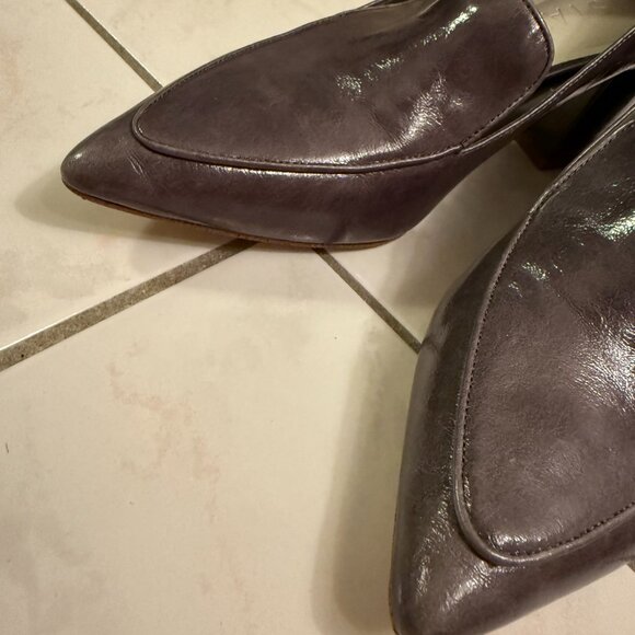 1.State Grey Leather Heels US 6 - Picture 4 of 4
